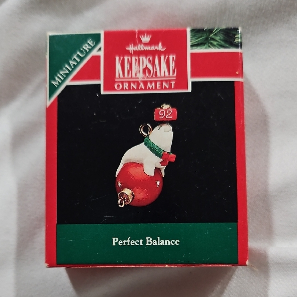Vintage 1992 Hallmark Keepsake Ornament "Perfect Balance"